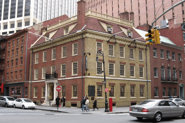 Таверна Фраунс (Fraunces Tavern) в Нью-Йорке